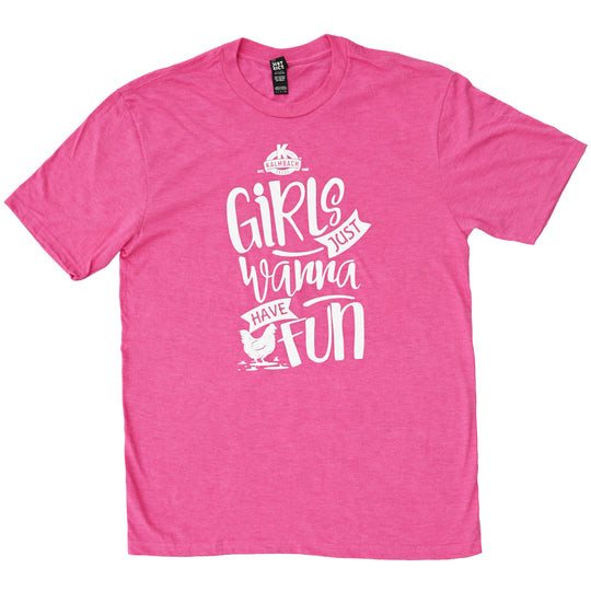 Girls Just Wanna Have Fun Layer Days Graphic Tees