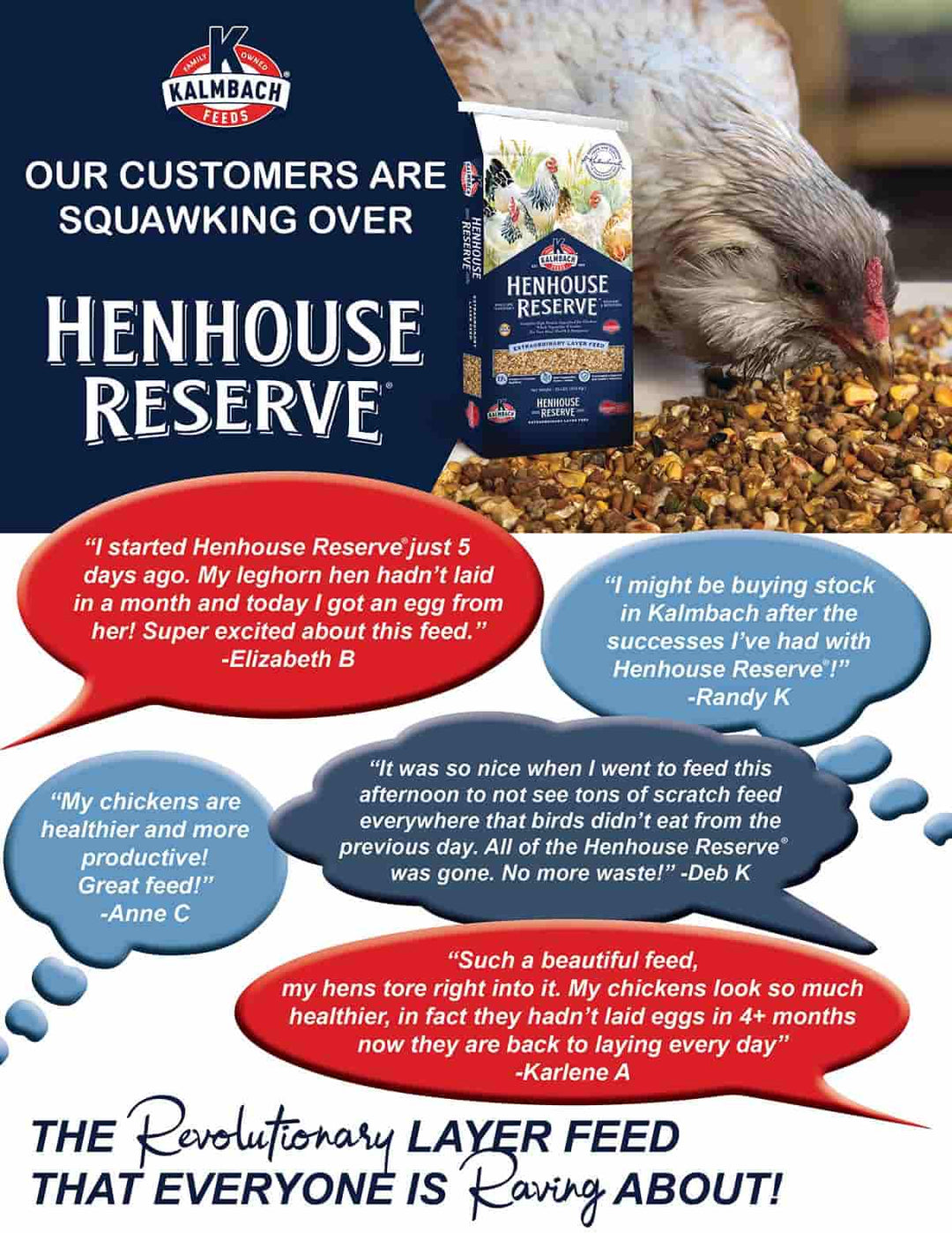Henhouse Reserve Testimonials