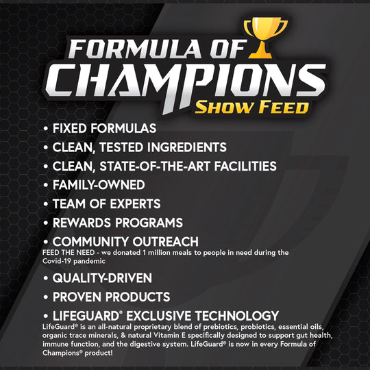 formula of champions fancy & feathered show bird feed for chickens