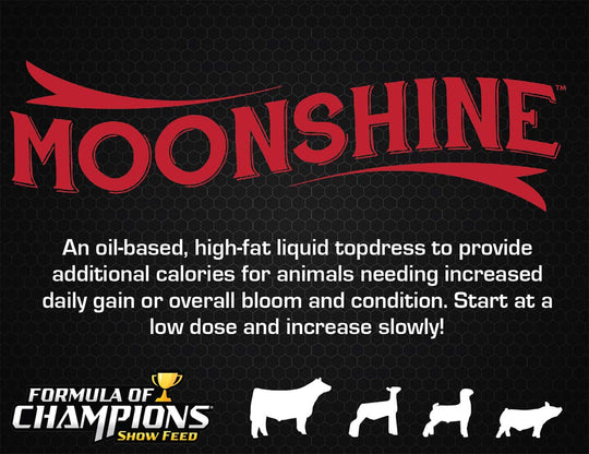 foc moonshine cherry flavored livestock topdress oil description graphic