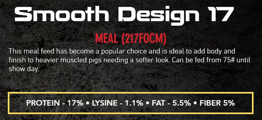 foc smooth design 17 description pig feed
