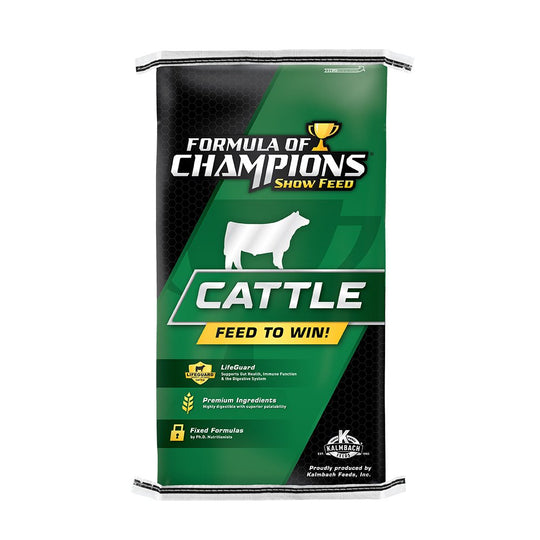 formula of champions premium show cattle feeds