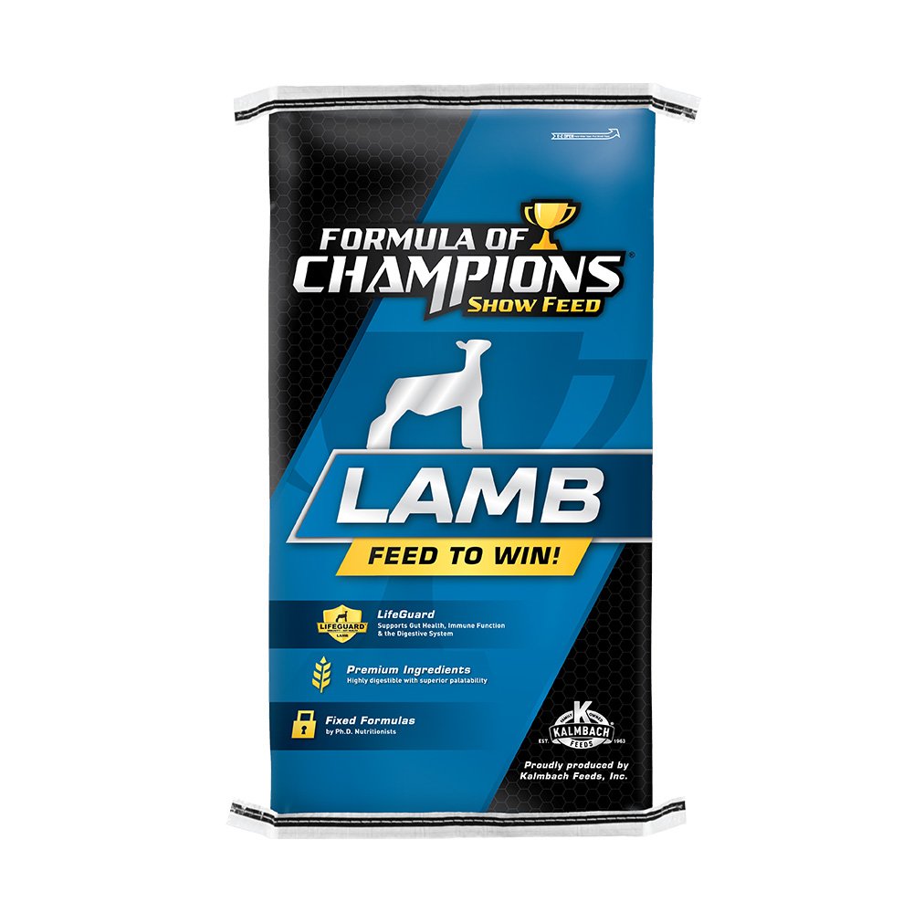 formula of champions premium show lamb feeds