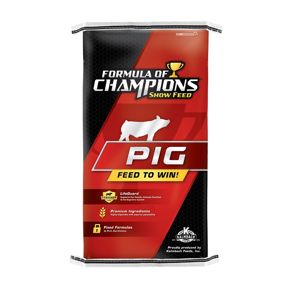 formula of champions premium show pig feeds