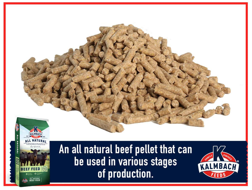 kalmbach 14 all natural stocker grower pellets description beef feed