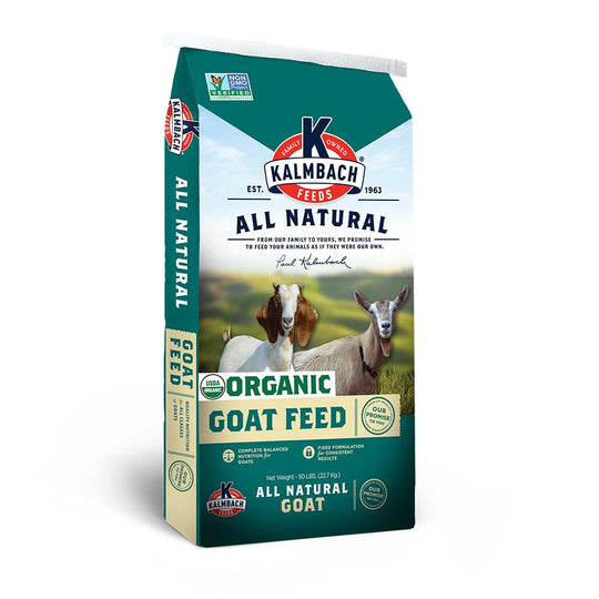 kalmbach 16% goat pellet organic goat feed