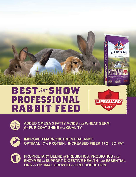 kalmbach 18 best-in-show rabbit feed benefits