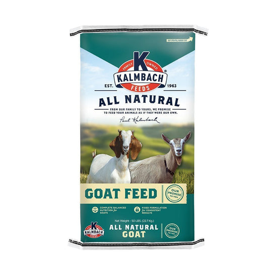 kalmbach 30% goat ration balancer front bag