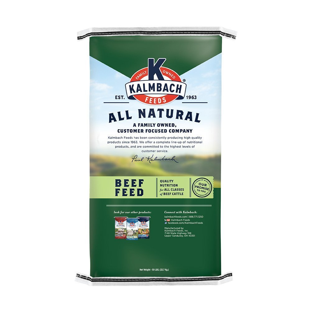 kalmbach feeds 36% non gmo supplement for beef cattle