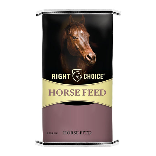 right choice fortified and balanced horse feeds