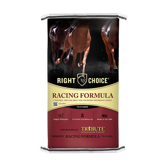 right choice racing formula racehorse horse feed