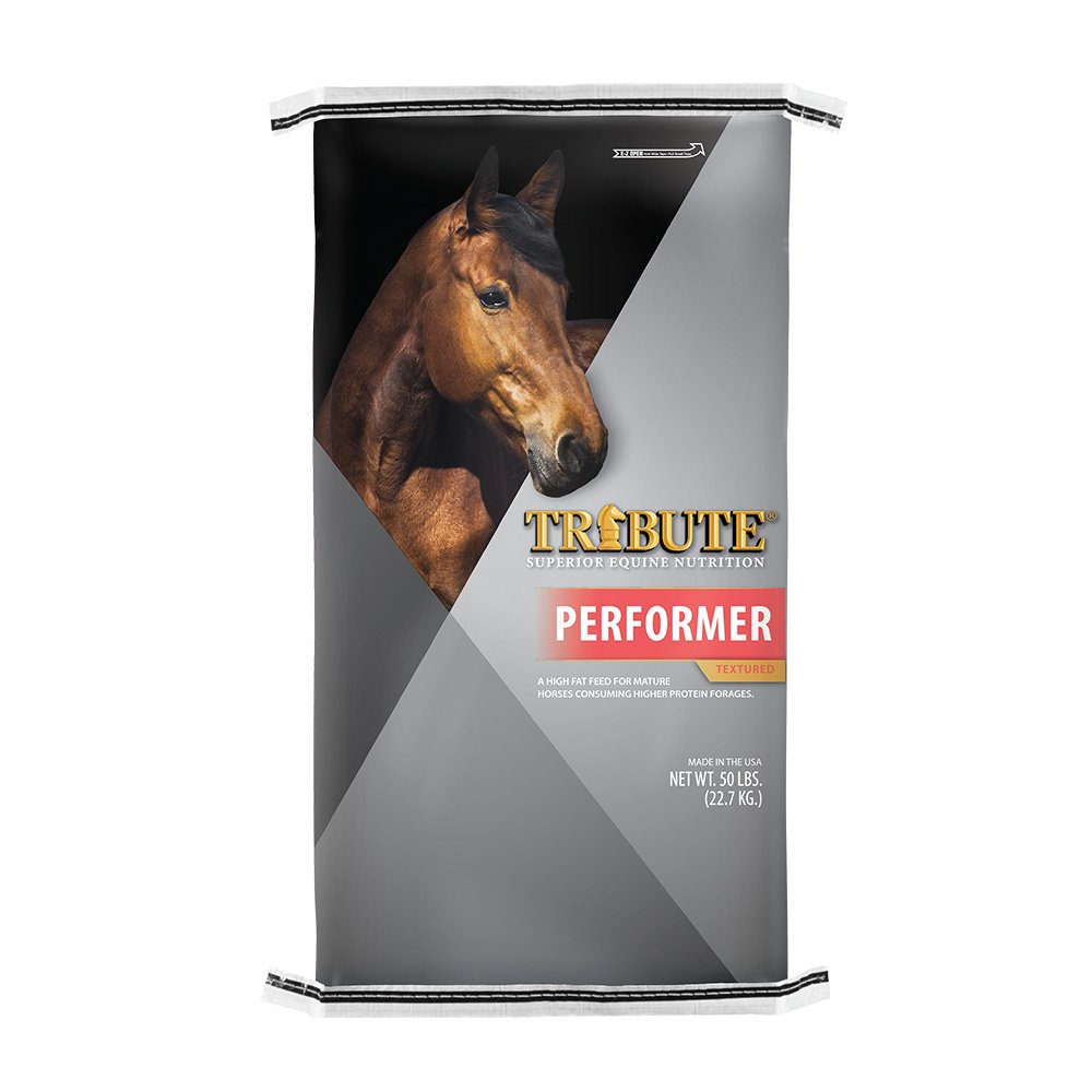 tribute equine nutrition performer high fat horse feed canada