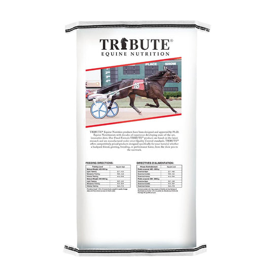 tribute equine nutrition premium racehorse feeds