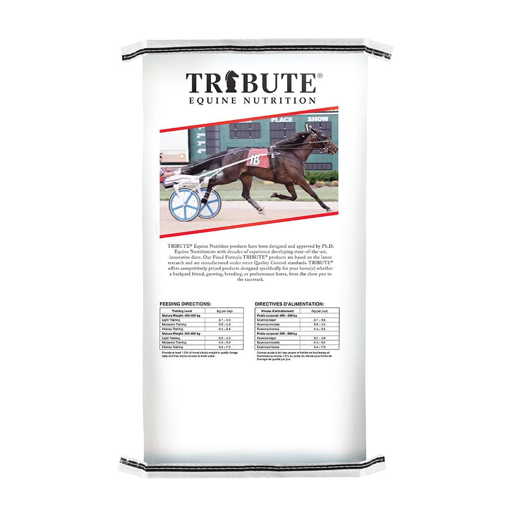 tribute equine nutrition premium racehorse feeds