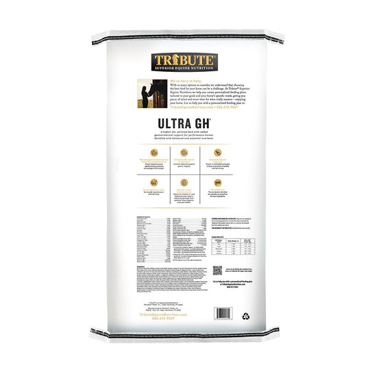 tribute equine nutrition ultra gh performance horse and racehorse feed