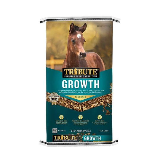 tribute growth textured horse feed front bag