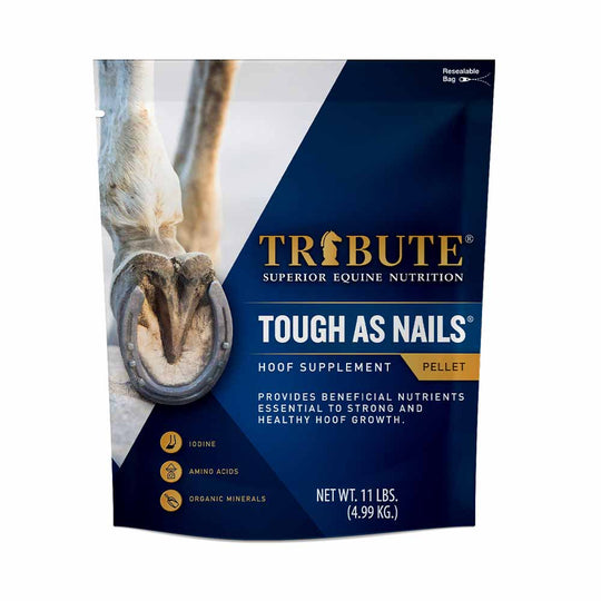 tribute tough as nails hoof supplement for horses